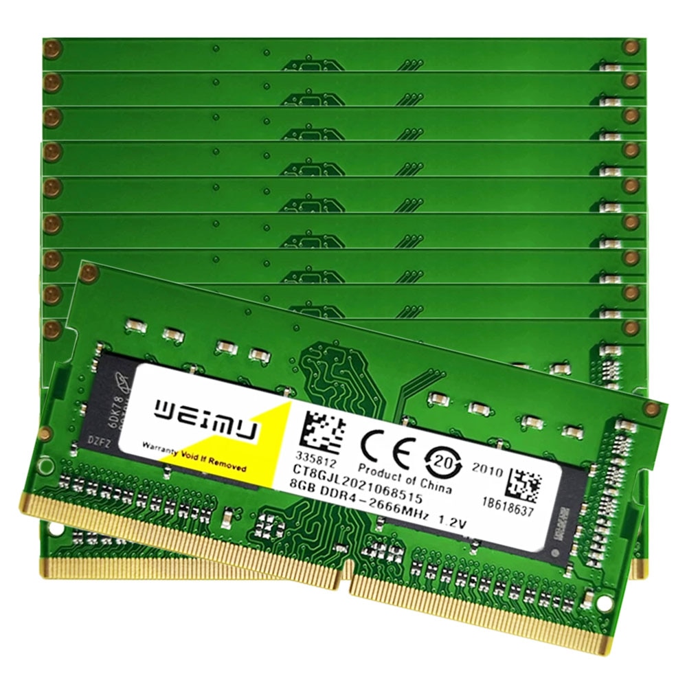 50   8GB 16GB DDR4 2133MHz 2400MHz 2666MHz PC4 260  Ʈ ޸, Non-ECC  Sodimm ޸ Ddr4 